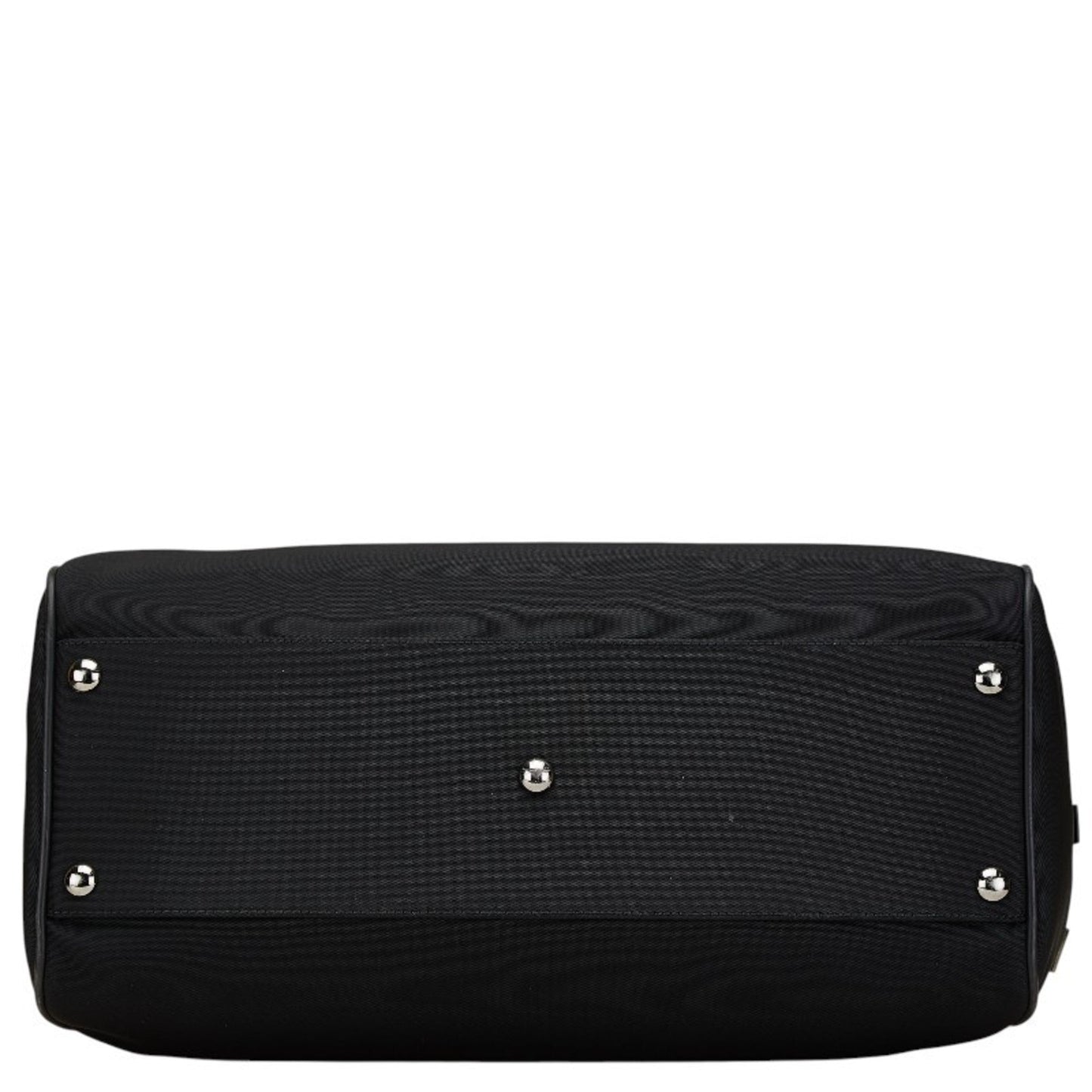 Gucci Black Canvas Leather Boston Bag Shoulder Bag