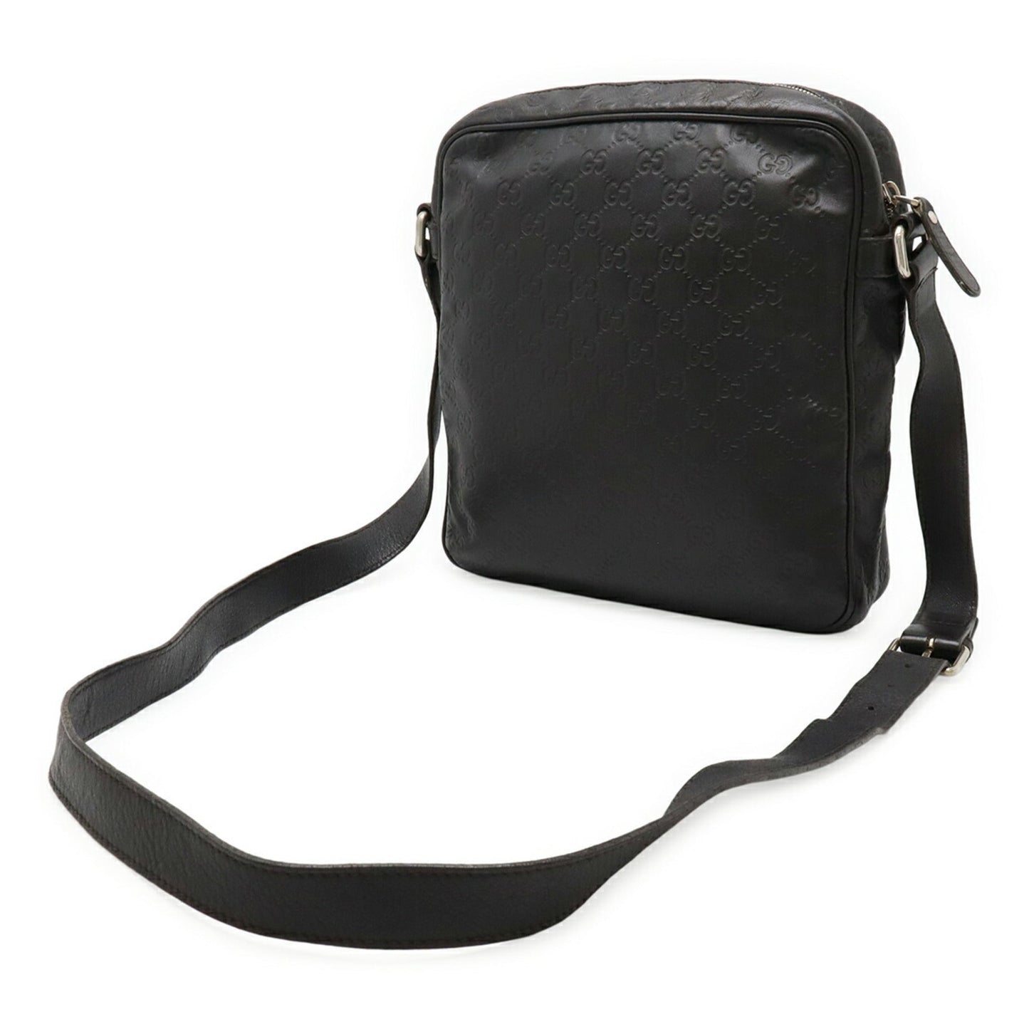 Gucci Black Leather Shoulder Bag