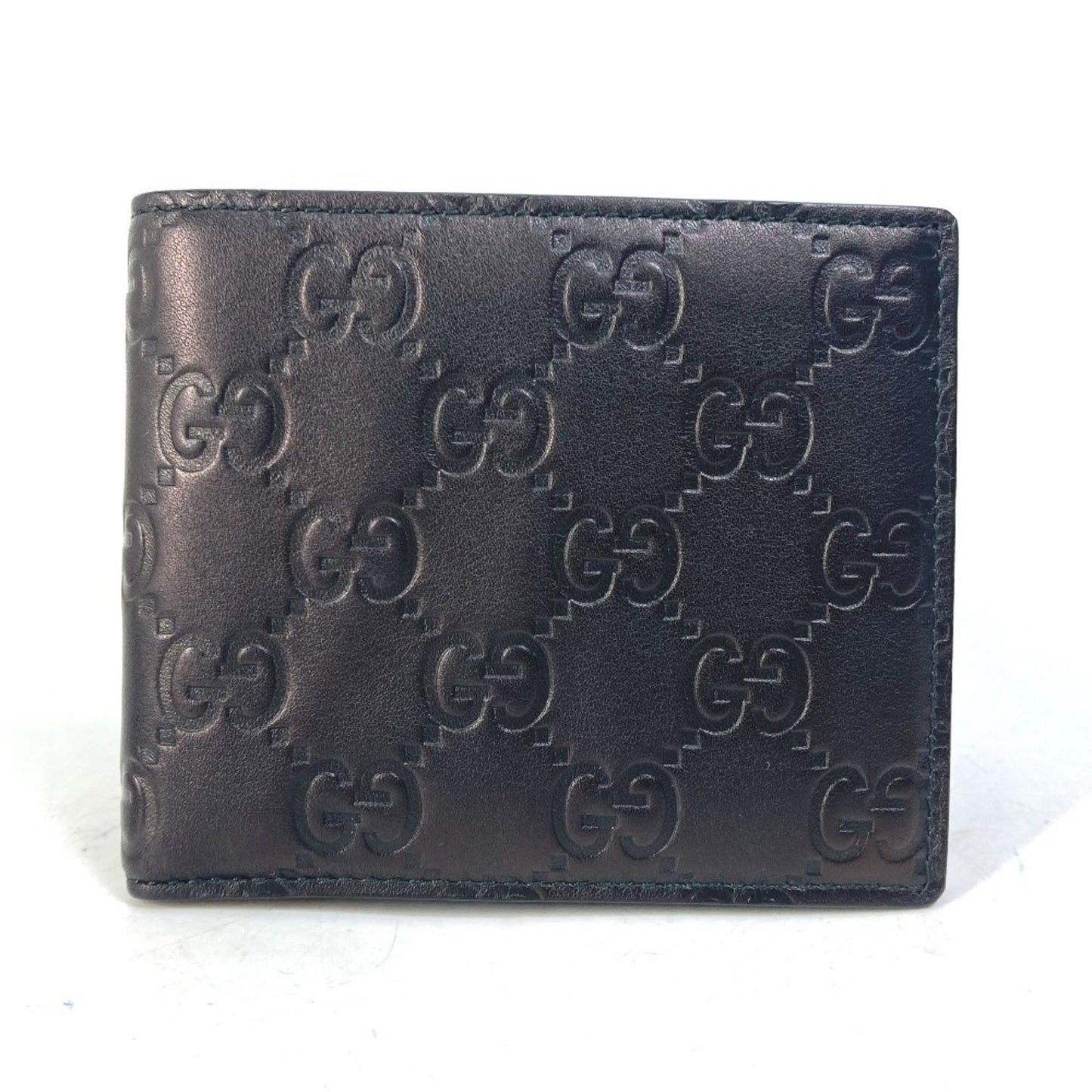 Gucci Black Leather Wallet (Bi-Fold)