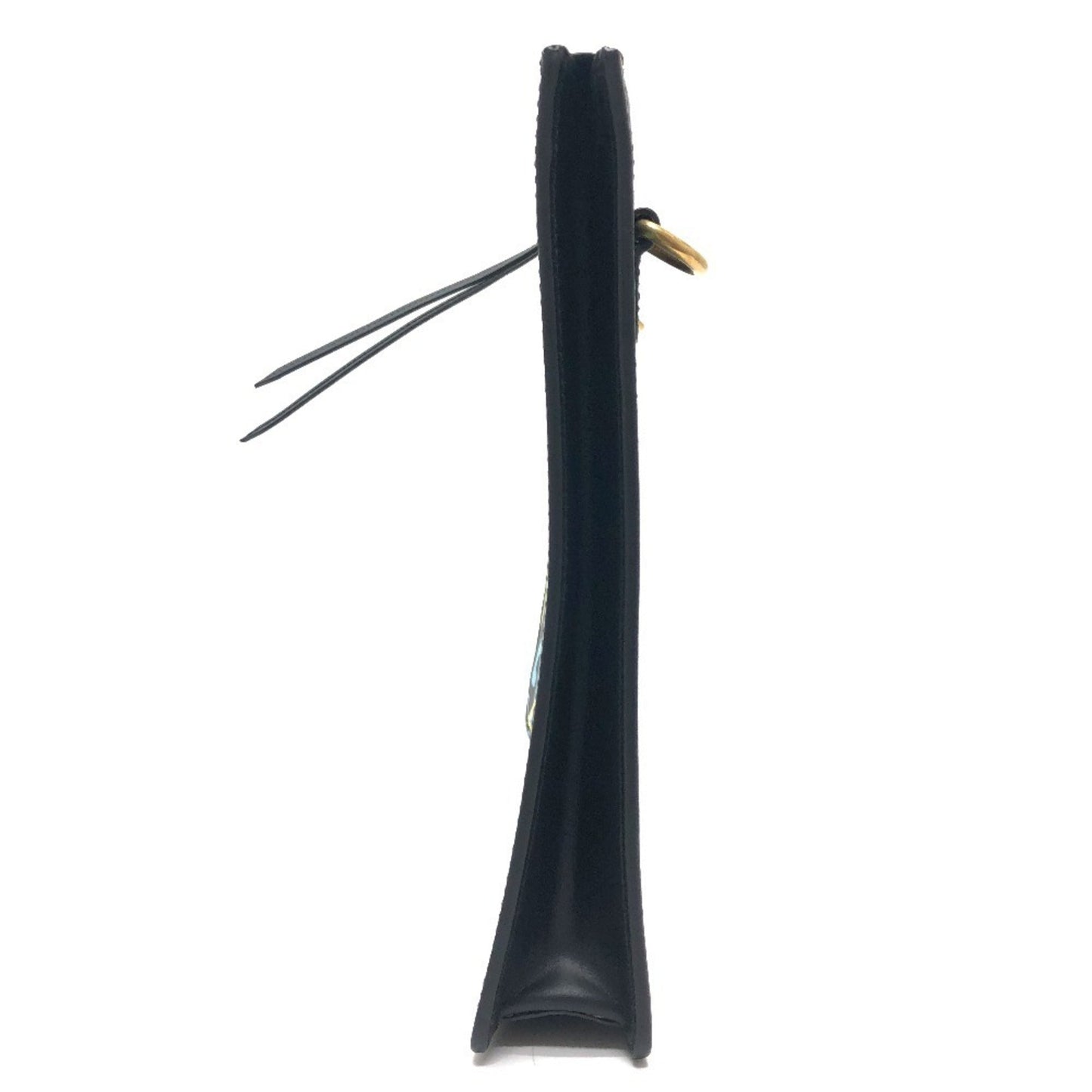 Gucci Black Multi-Color Leather Shoulder Bag