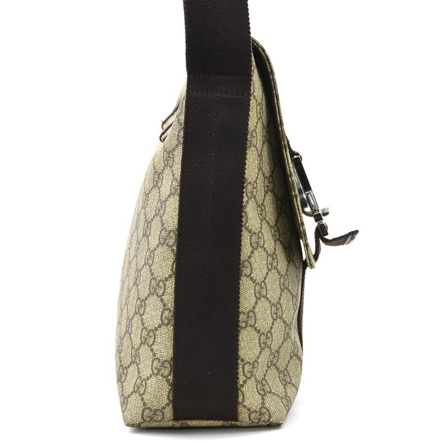 Gucci Brown Gg Supreme Shoulder Bag