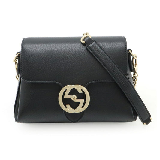 Gucci Black Leather Clutch Bag Shoulder Bag