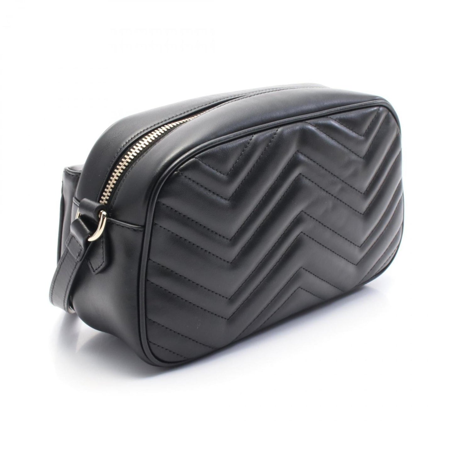 Gucci Black Leather Shoulder Bag