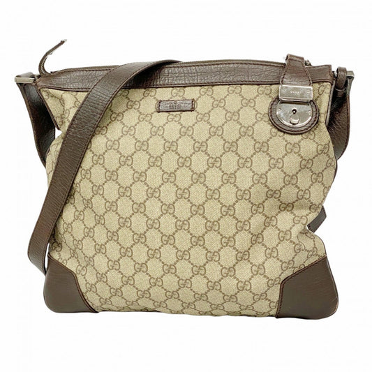 Gucci Brown Pvc Shoulder Bag