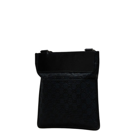 Gucci Gg Canvas Black Navy Gg Canvas Shoulder Bag