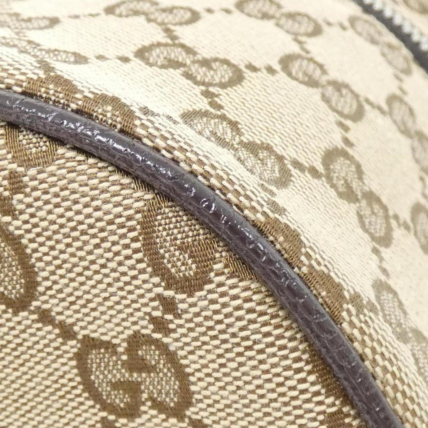 Gucci Beige Brown Gg Canvas Fanny Pack