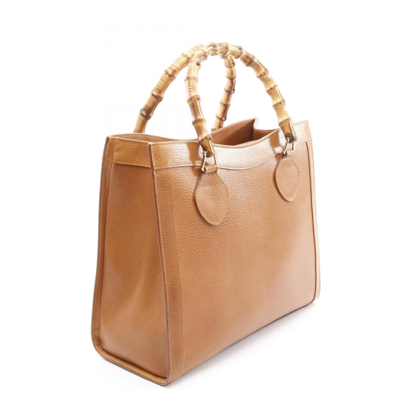 Gucci Brown Leather Tote Bag