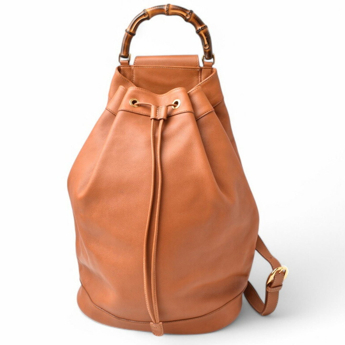 Gucci Brown Leather Shoulder Bag Sling Bag