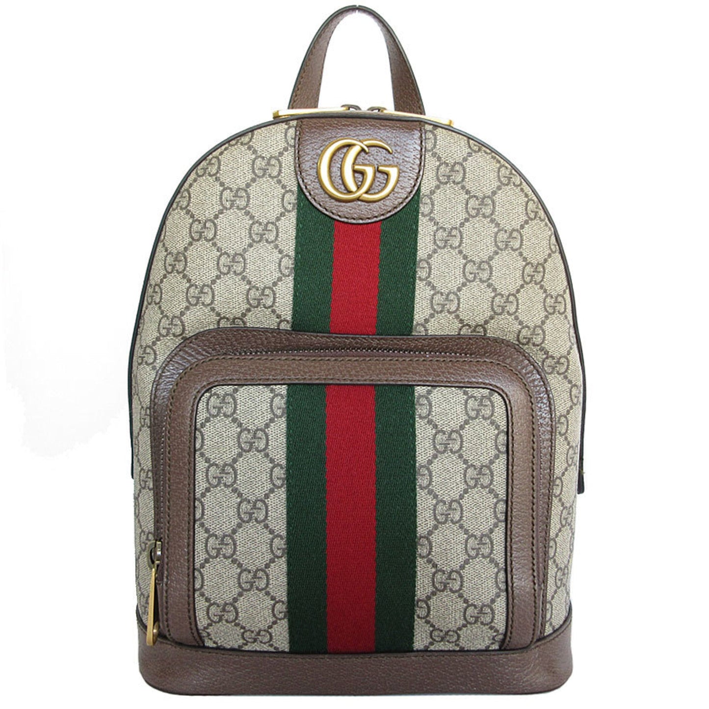 Gucci Brown Gg Supreme Backpack