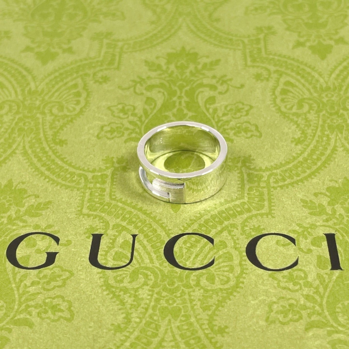Gucci Silver 925 Band Ring