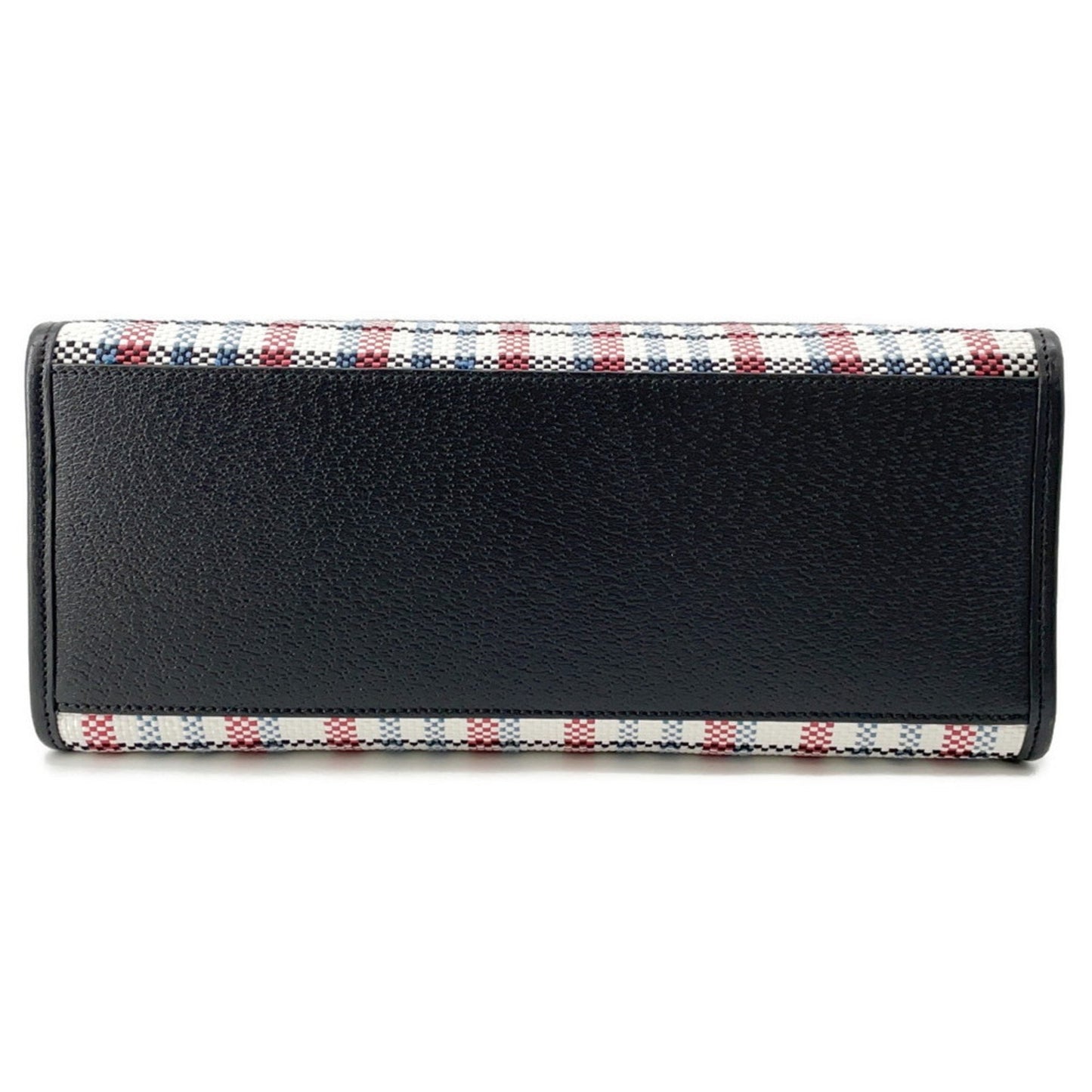 Gucci Multi-Color Canvas Leather Shoulder Bag Tote Bag