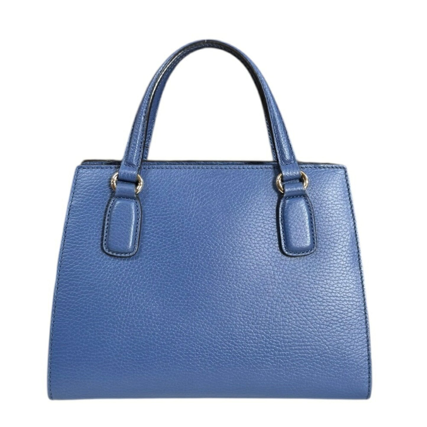 Gucci Soho Blue Leather Shoulder Bag