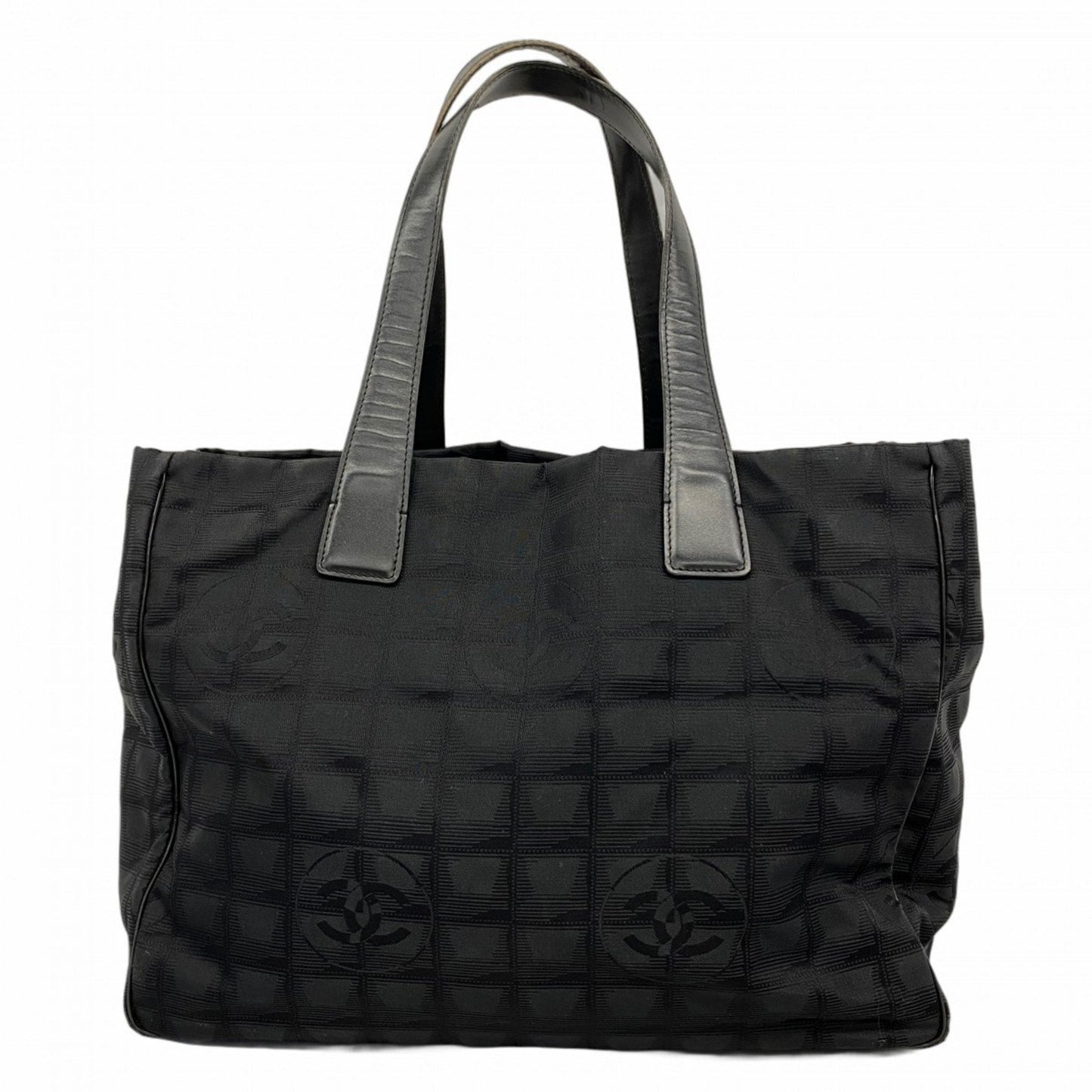 Chanel Black Nylon Tote Bag