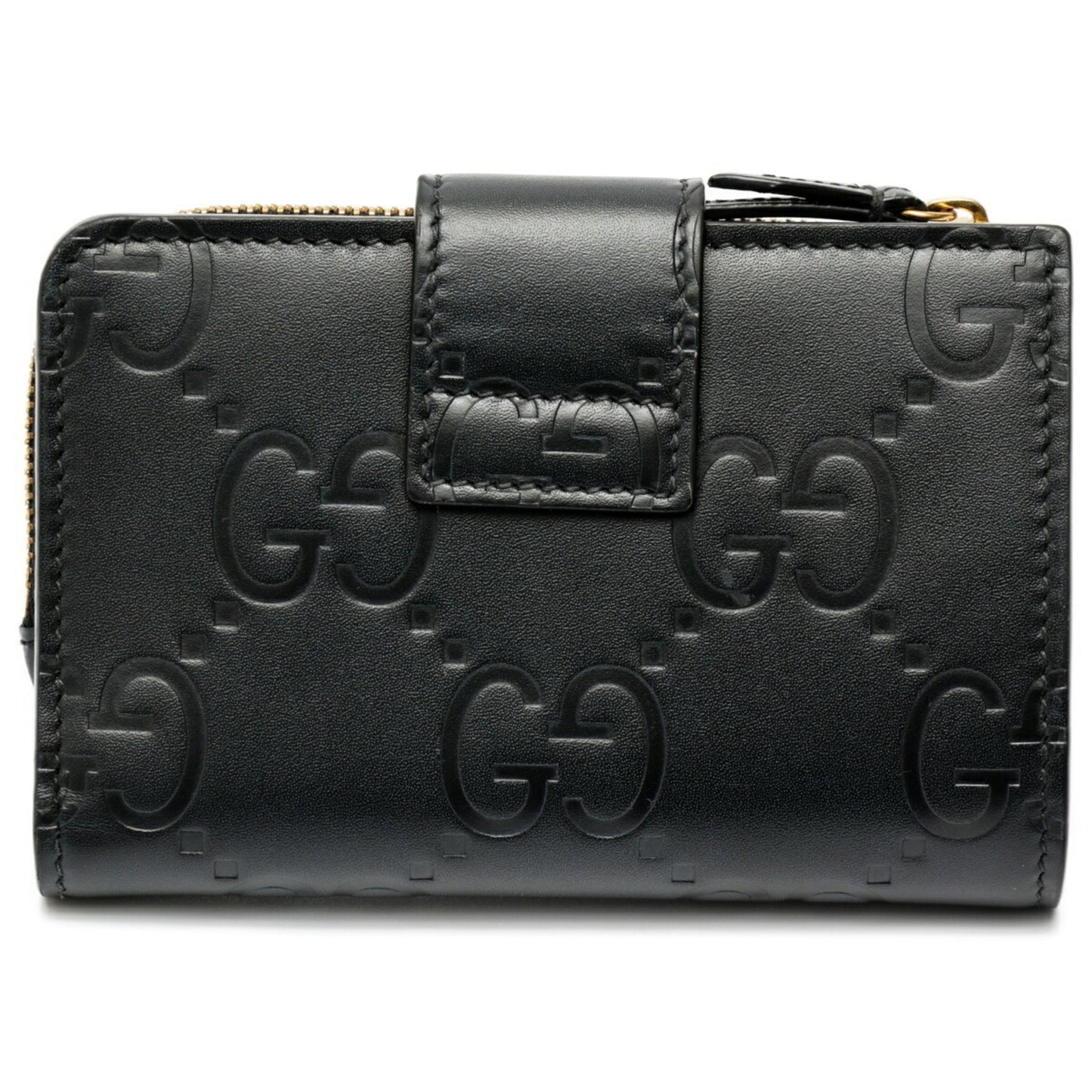 Gucci Black Leather Wallet (Bi-Fold)