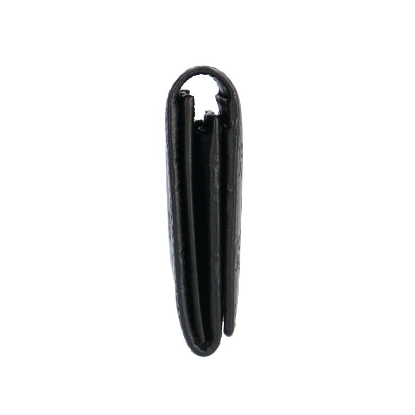 Gucci Black Leather Long Wallet (Bi-Fold)