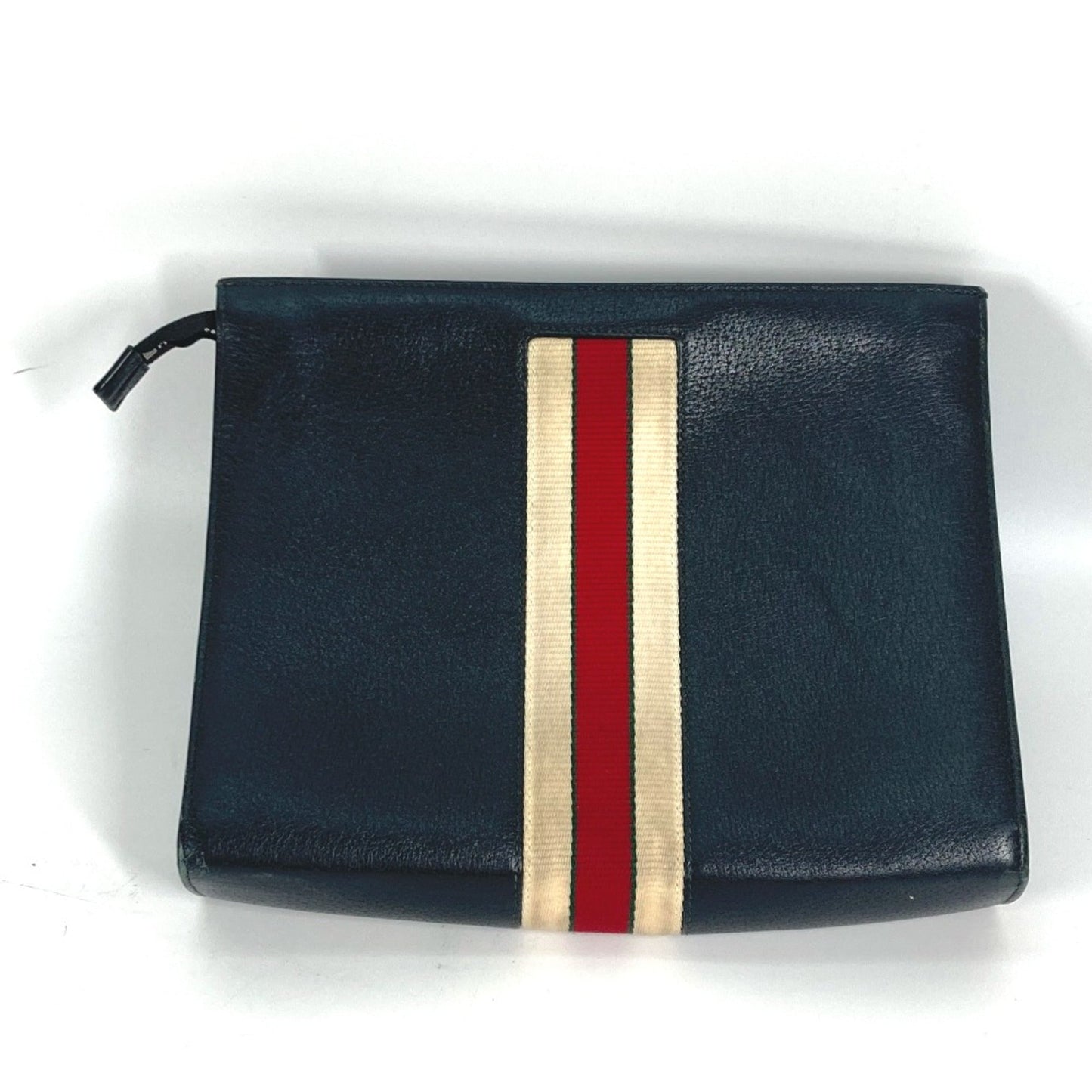 Gucci Black Leather Clutch Bag