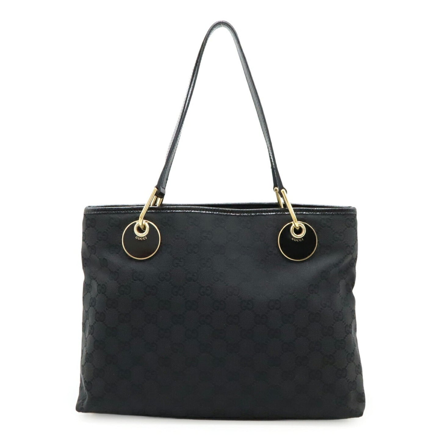 Gucci Gg Canvas Black White Gg Canvas Shoulder Bag Tote Bag