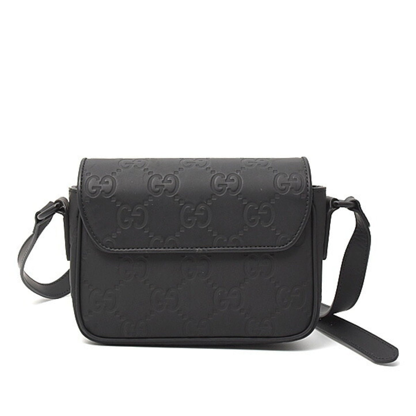 Gucci Black Rubber Shoulder Bag