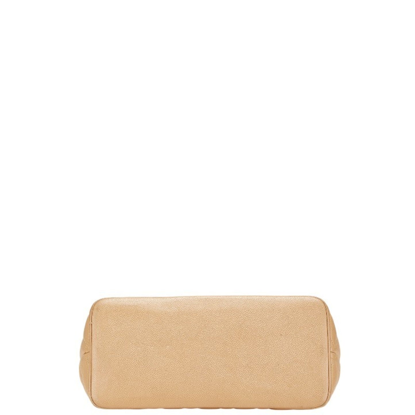 Chanel Matelasse Beige Grained Calfskin Tote Bag