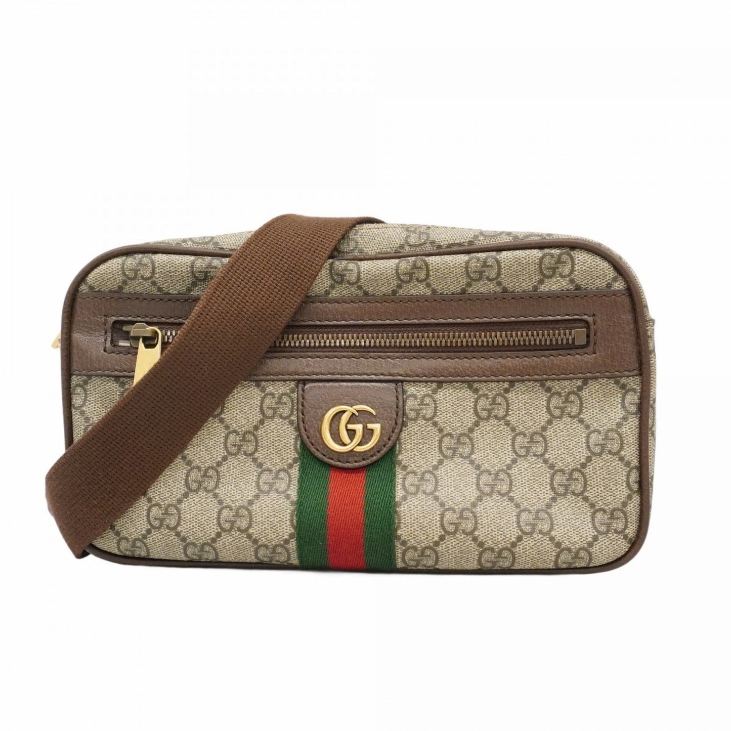 Gucci Brown Pvc Sling Bag
