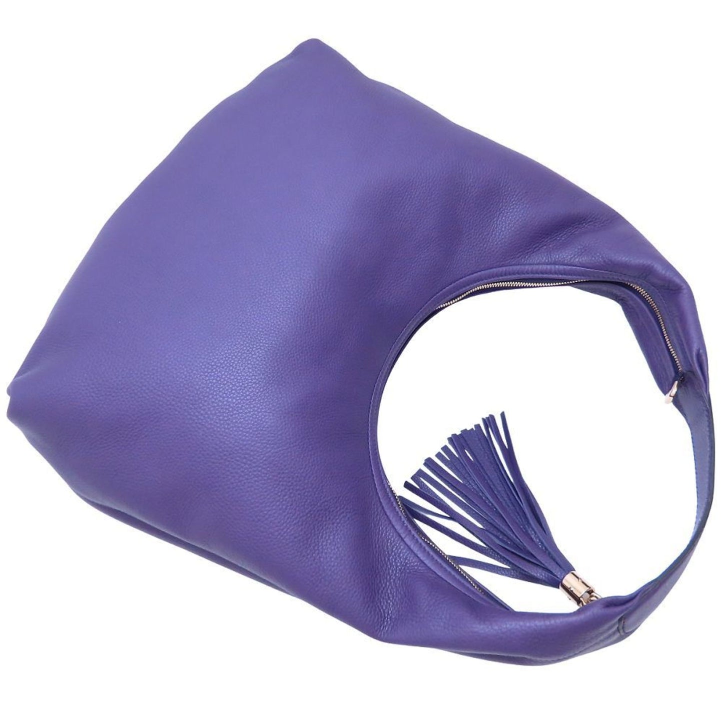 Gucci Purple Leather Shoulder Bag