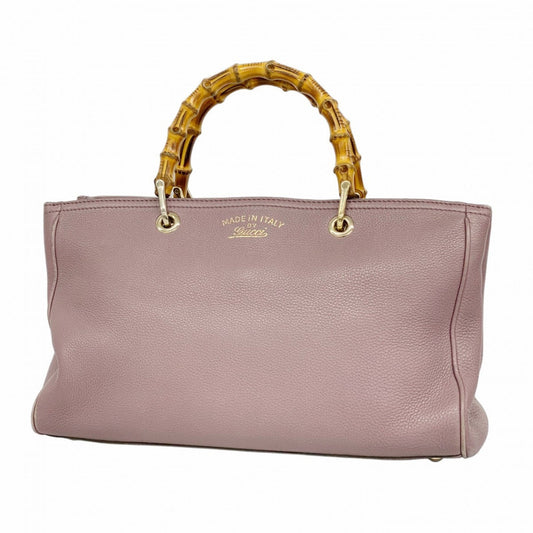 Gucci Purple Leather Handbag