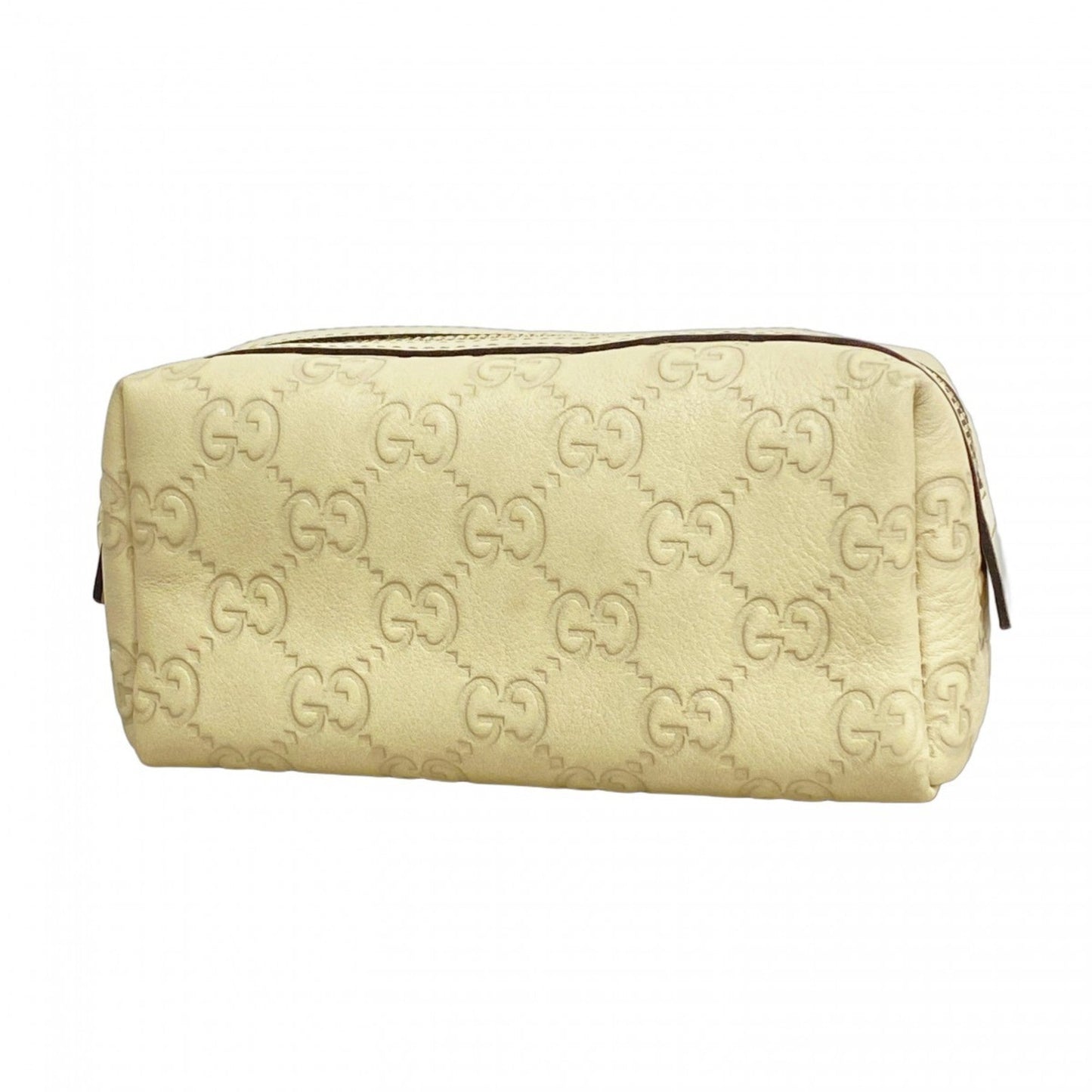 Gucci Beige Leather Pouch