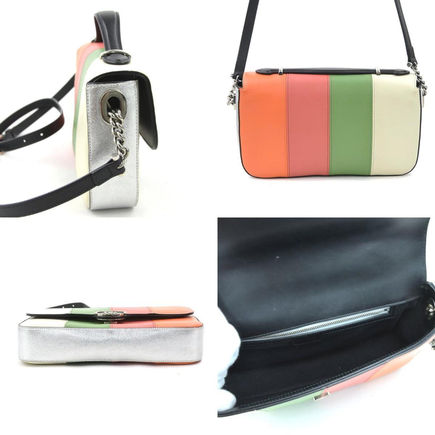Gucci Multi-Color Leather Shoulder Bag