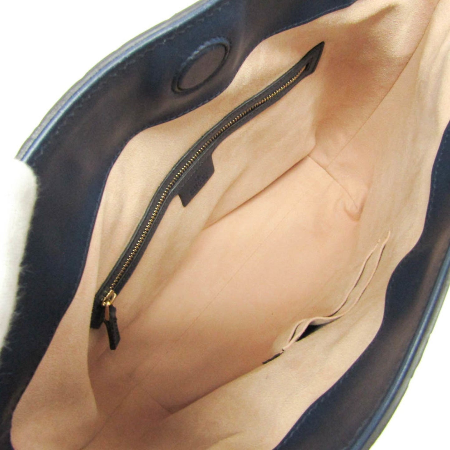 Gucci Guccissima Blue Leather Handbag Shoulder Bag