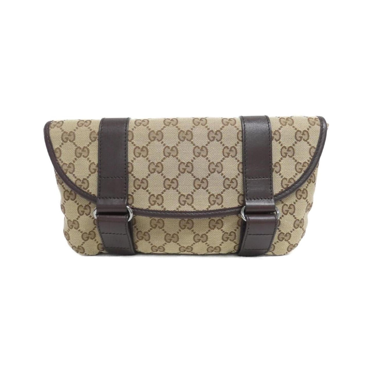 Gucci Beige Brown Gg Canvas Fanny Pack