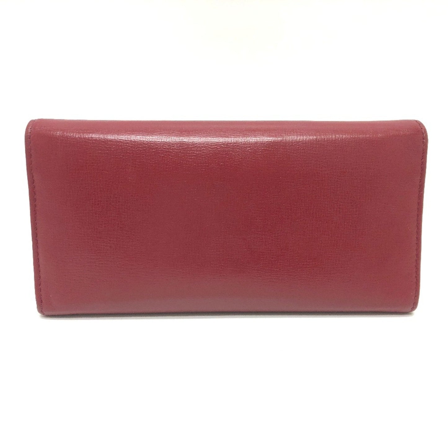 Gucci Red Leather Wallet (Bi-Fold)