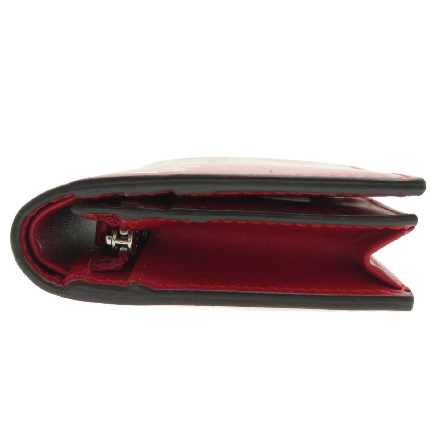 Gucci Red Color Leather Wallet (Bi-Fold)