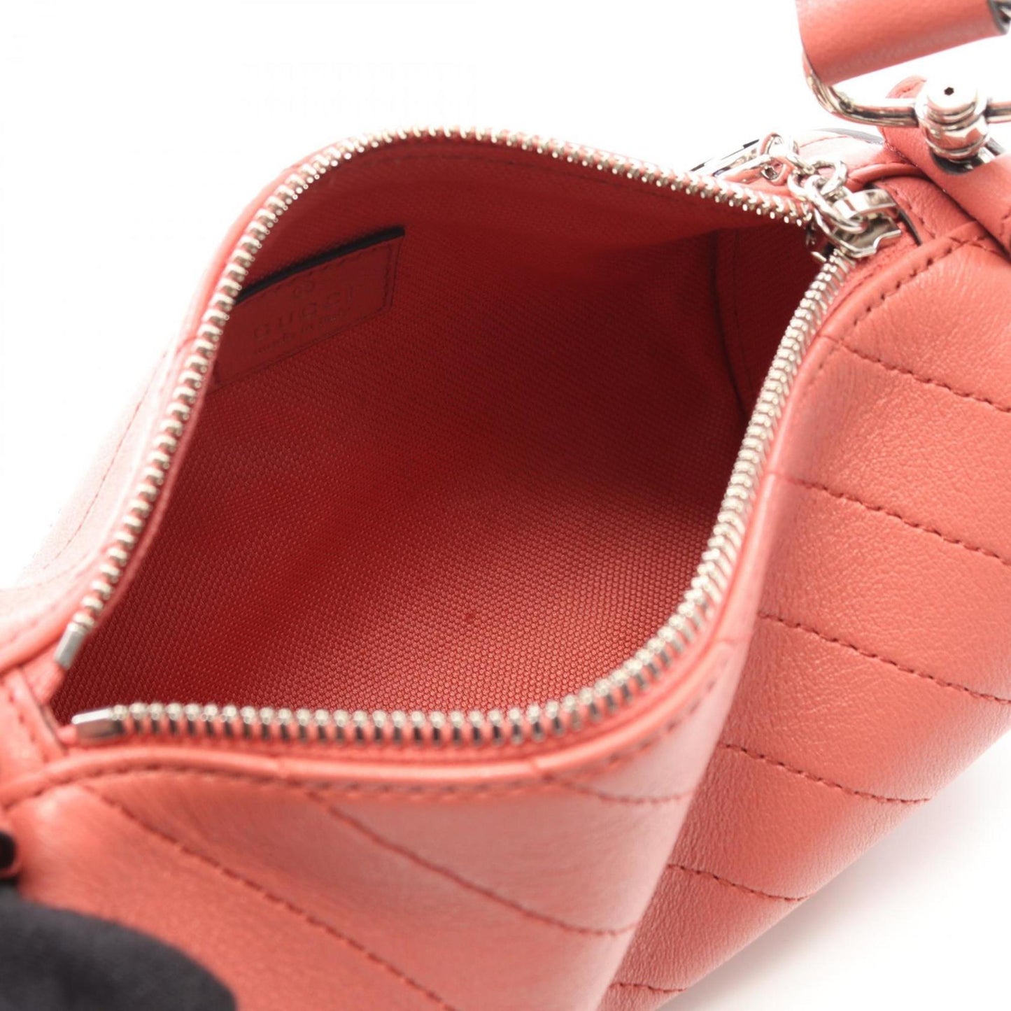 Gucci Pink Leather Shoulder Bag