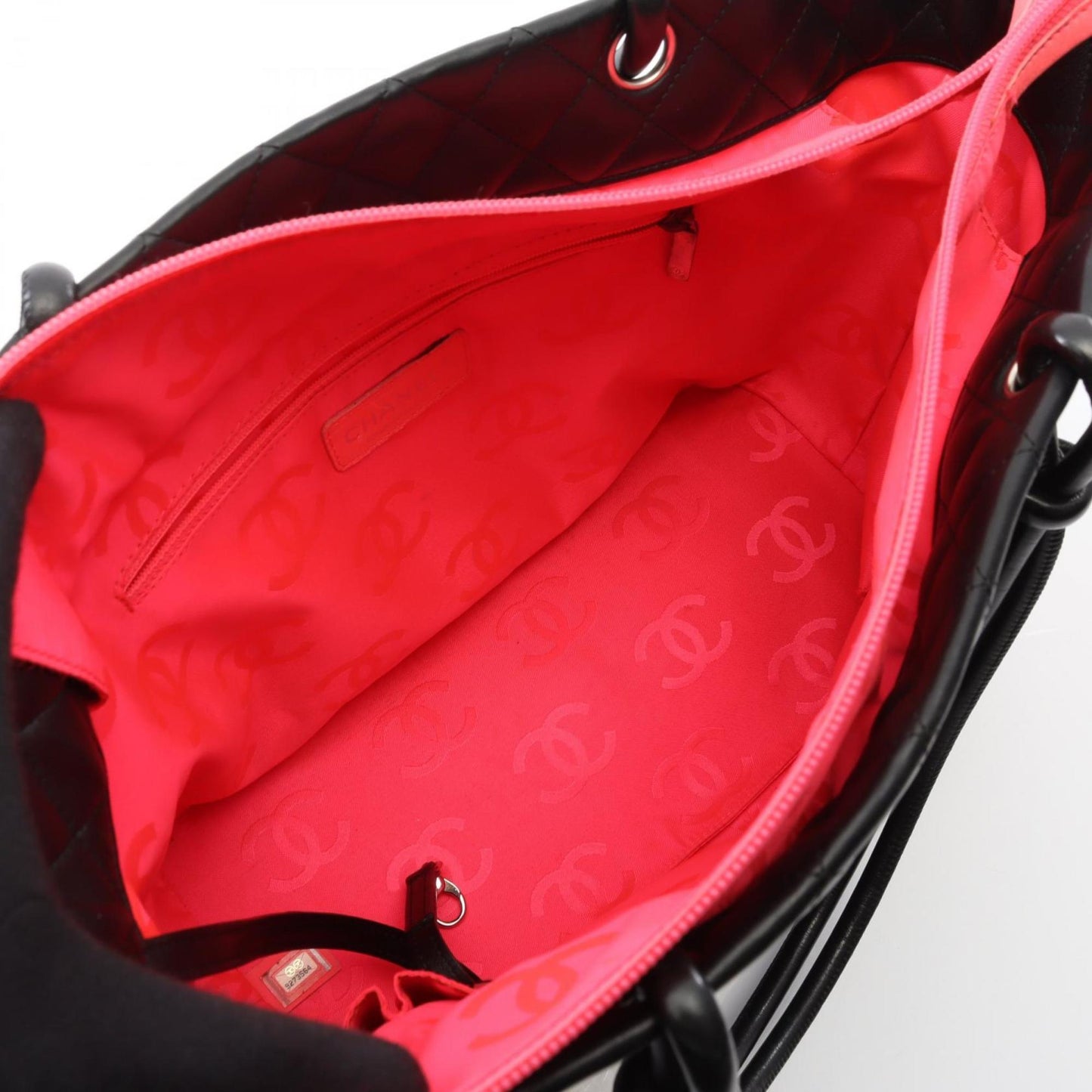 Chanel Black White Cambon Ligne Tote Bag