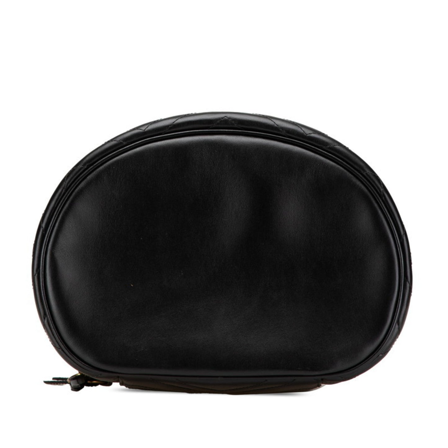 Gucci Black Leather Vanity Bag
