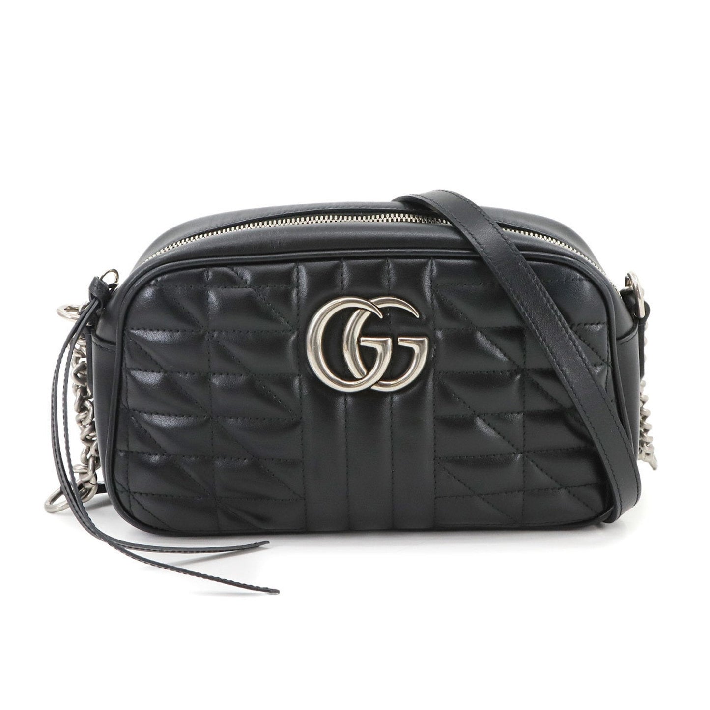 Gucci Black Leather Shoulder Bag
