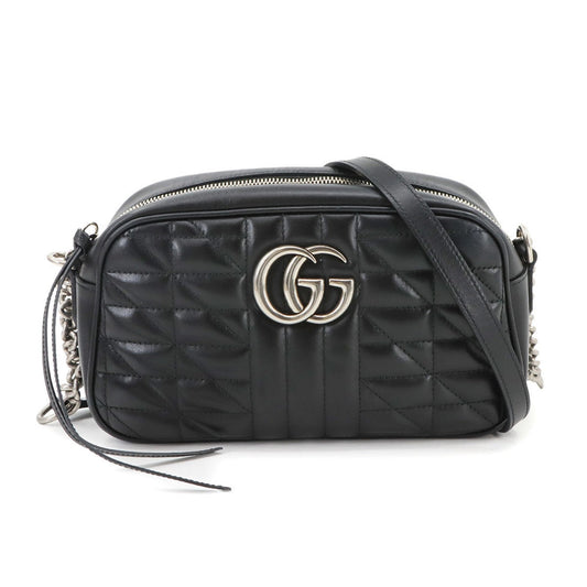 Gucci Black Leather Shoulder Bag