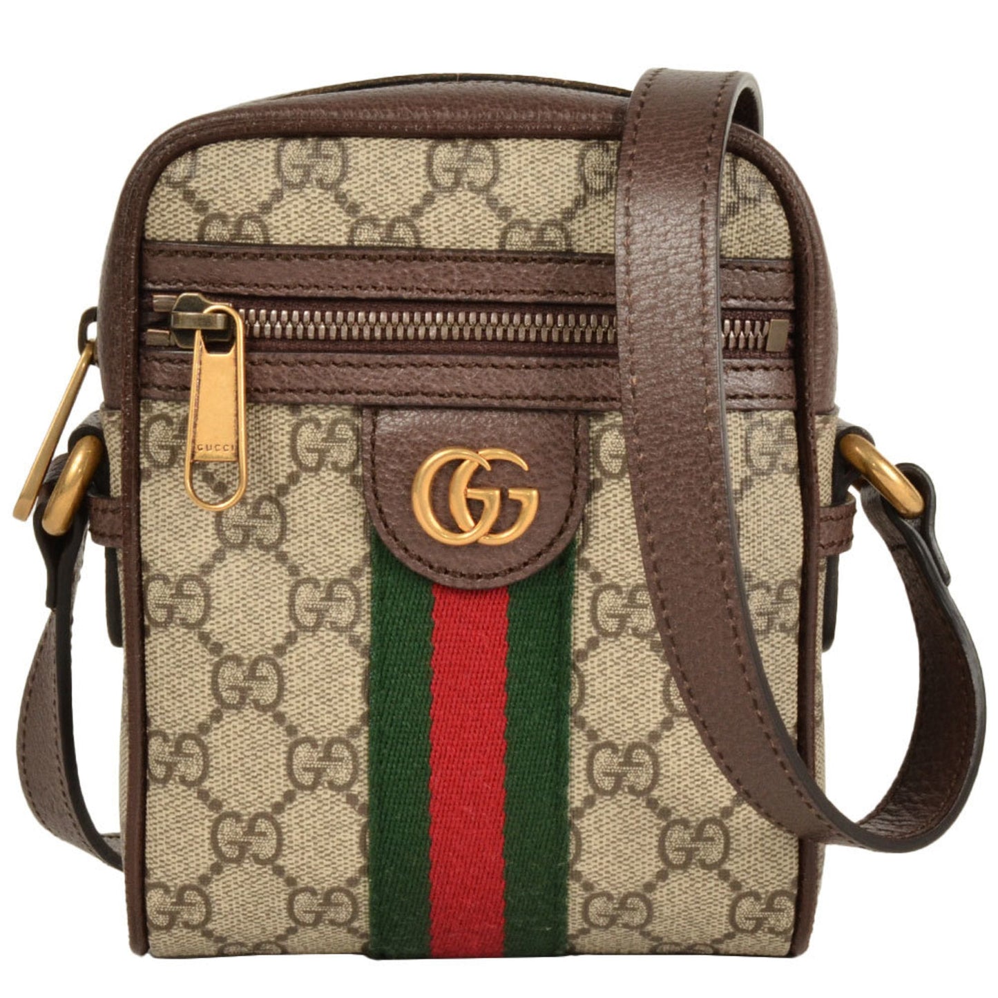 Gucci Beige Gg Supreme Shoulder Bag