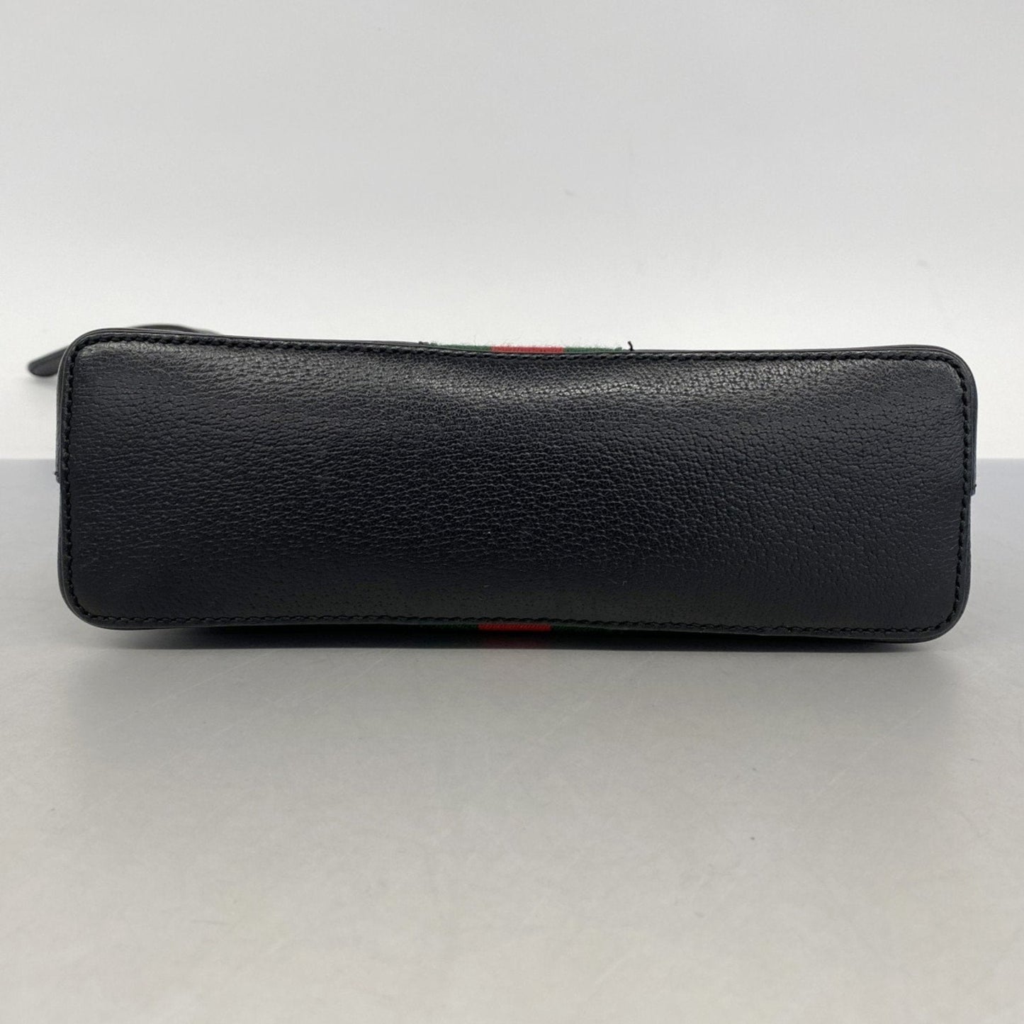 Gucci Black Leather Shoulder Bag