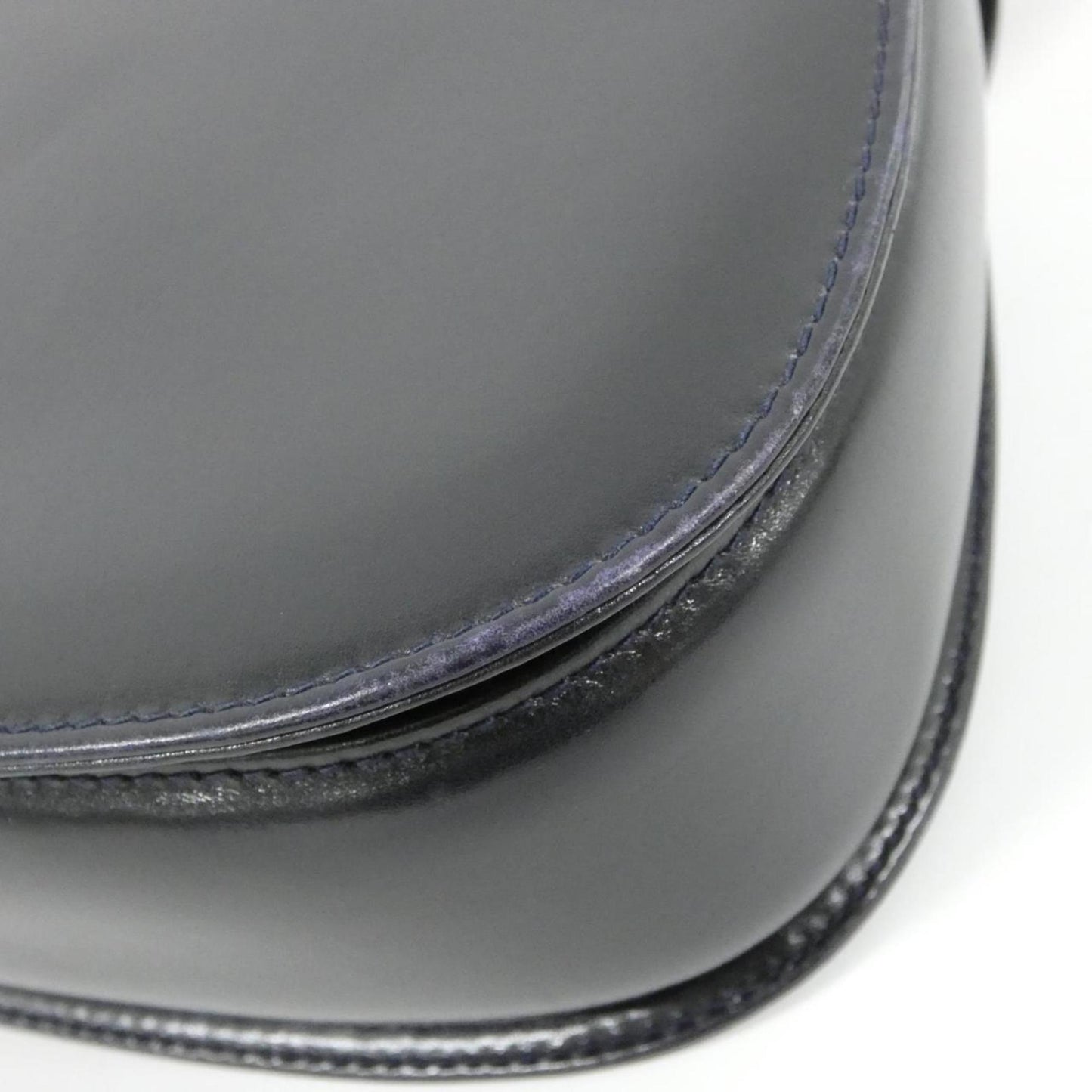 Gucci Navy Leather Handbag