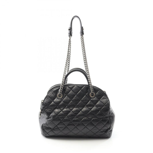 Chanel Black Leather Tote Bag