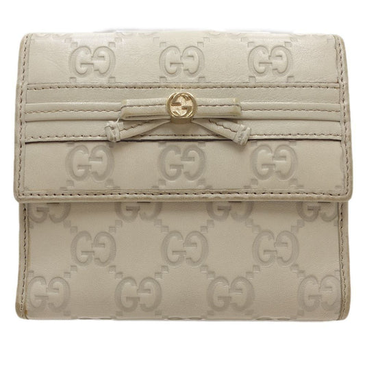 Gucci Ivory Leather Wallet (Bi-Fold)