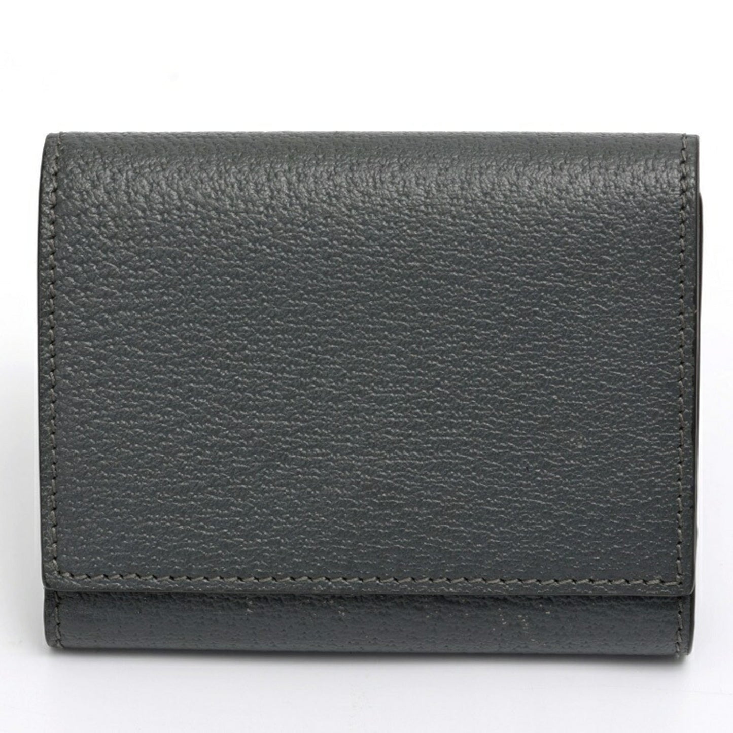 Gucci Gray Leather Wallet (Tri-Fold)