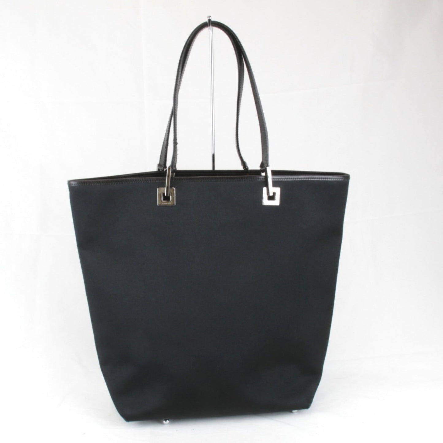 Gucci Black Satin Tote Bag