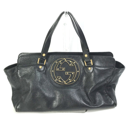 Gucci Black Leather Handbag