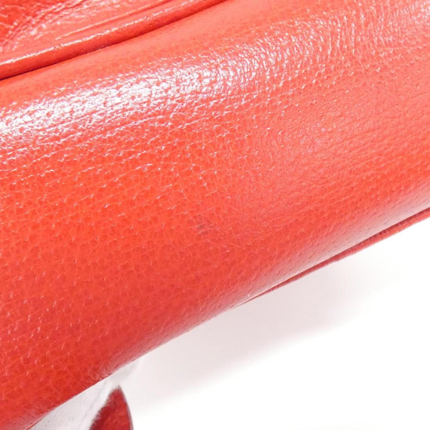 Gucci Red Color Leather Backpack