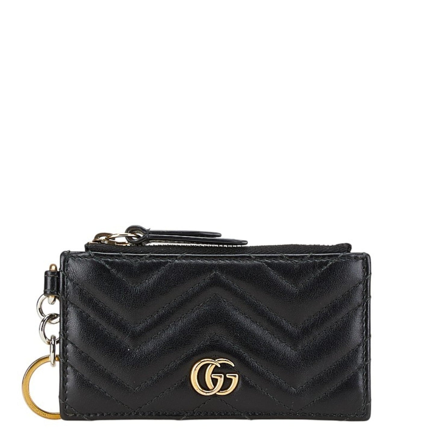 Gucci Black Leather Coin Purse/Coin Case