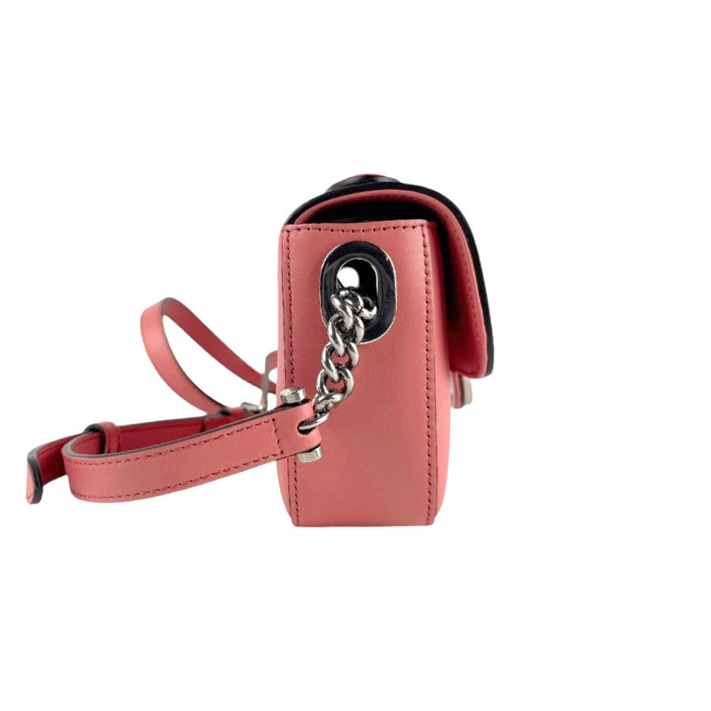 Gucci Pink Leather Shoulder Bag