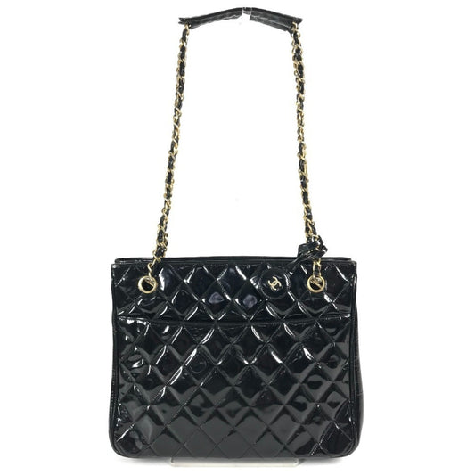 Chanel Black Quilting Shoulder Bag Tote Bag