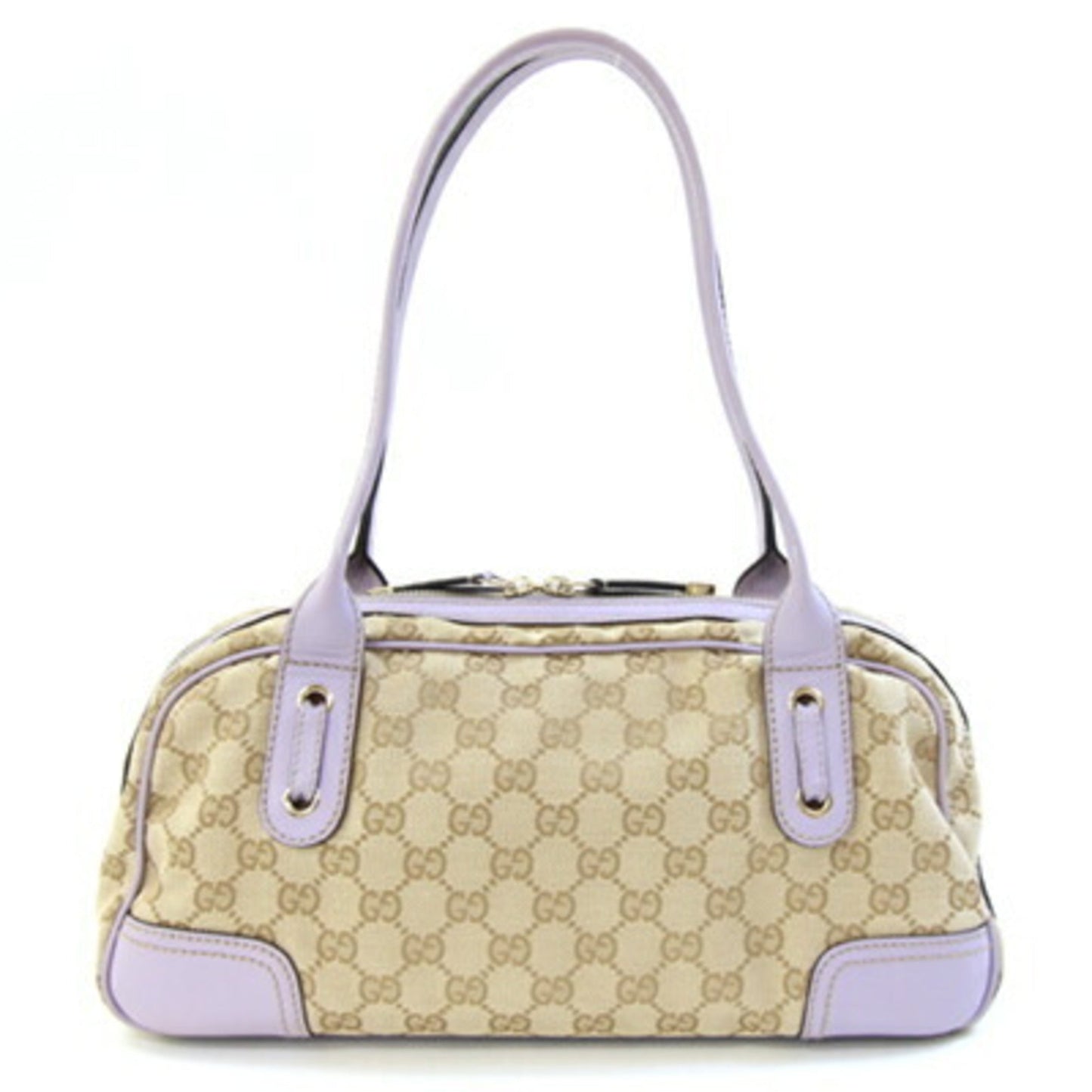 Gucci Beige Canvas Handbag